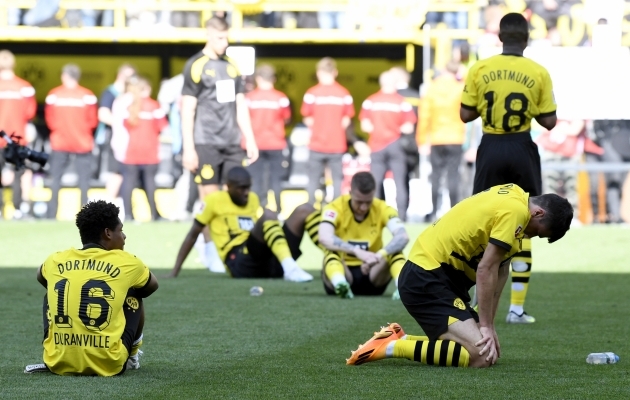 Dortmund mängis meistritiitli maha. Foto: Scanpix / Mareen Meyer / EPA