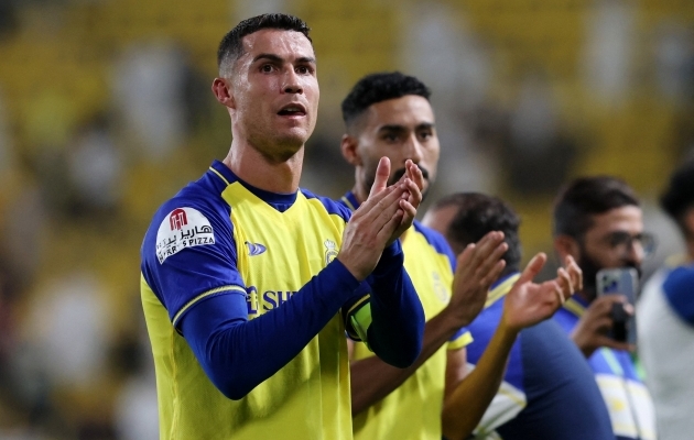 Cristiano Ronaldo on Saudi Araabias rahul. Foto: Scanpix / Ahmed Yosri / Reuters