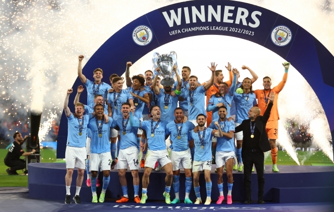 Rodri värav andis Manchester Cityle esimese Meistrite liiga tiitli