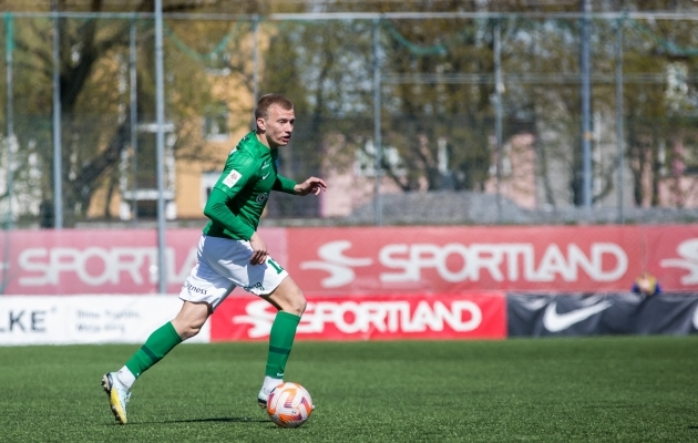 Liigas neli v&auml;ravat l&ouml;&ouml;nud Nikita Mihhailov on r&uuml;nnakuid l&otilde;petanud k&otilde;ige efektiivsemalt. Foto: Katariina Peetson / Jalgpall.ee