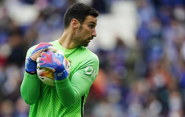 PSG puuriluku Sergio Rico tervis on paranemas. Foto: Scanpix / Imago images / Pressinphoto