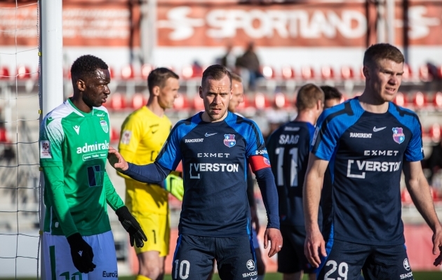 Paide ja Levadia m&auml;ngijad said teada oma potentsiaalse teise eurovastase. Foto: Katariina Peetson / jalgpall.ee