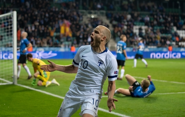 Finnesota! Soomlaste väravamasin Pukki jätkab pidu ookeani taga Messi vastu madistades