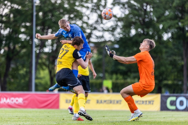 Kevin M&auml;tas viis Tammeka juhtima. Foto: Brit Maria Tael