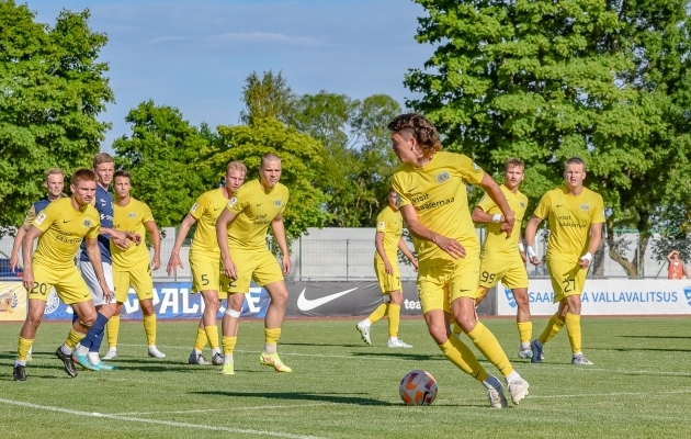 Kuressaare lahendas v&otilde;imalusi t&auml;psemini. Foto: Allan Mehik