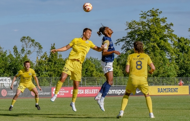 VAATA JÄRELE: Kuressaare lõpetas Transi vastu veenvalt võidupõua