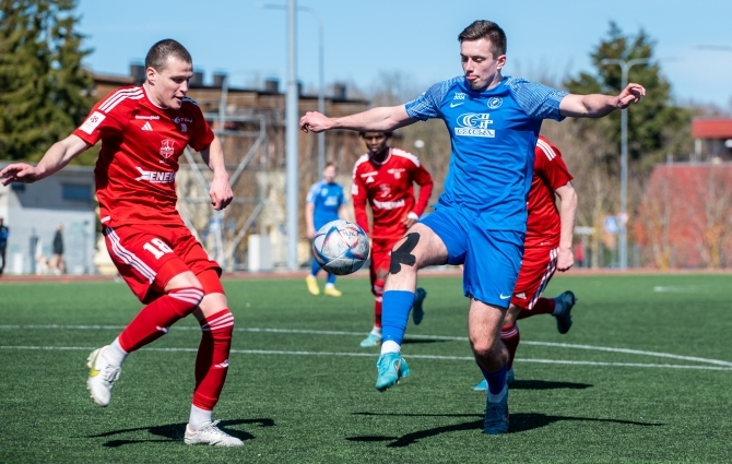 VAATA JÄRELE: Harju lõi kolm väravat ja vähendas vahe Tammekaga kahele punktile