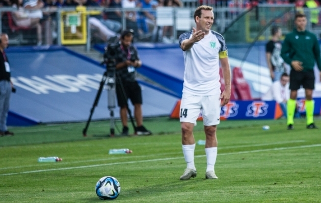 FC Flora kapten Konstantin Vassiljev. Foto: Brit Maria Tael