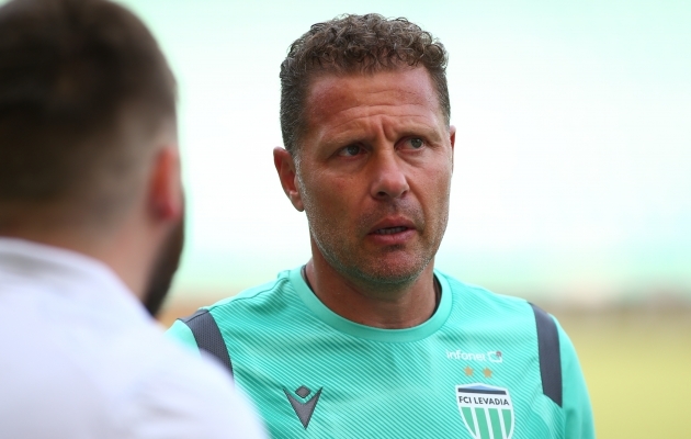 Tallinna FCI Levadia peatreener Curro Torres. Foto: M&Scaron;K Žilina
