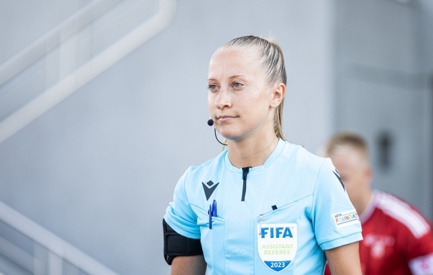 Karolin Kaivoja on õnnelik juba siis, kui MM-il õnnestub ära teha üks mäng. Foto: Jana Pipar