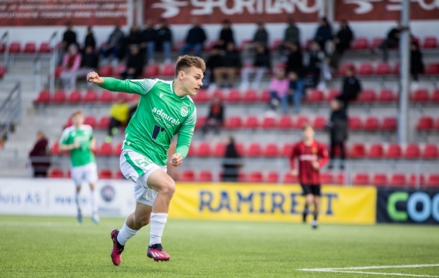 Levadia U21 võitis kuivalt ka miniderbi, Pürg tegi hooaja avamängu