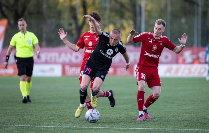 VAATA JÄRELE: Kalju võitis Harjut ja tõusis viiendaks