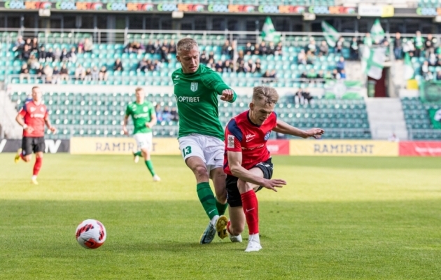 Kas Flora saab karikafinaali kaotuse eest Transilt revanši? Foto: Katariina Peetson / jalgpall.ee