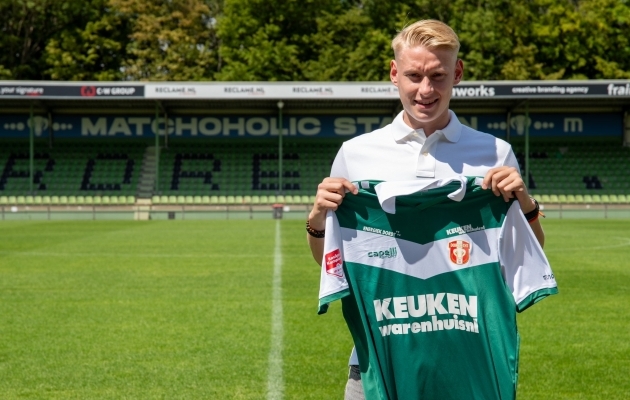 Rocco Robert Shein liitus Dordrechtiga. Foto: Nick Koole / FC Dordrecht