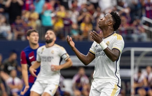 Ebaõnnesõdur Vinicius lõi kolm korda latti ja Real kaotas hooajaeelse El Clasico