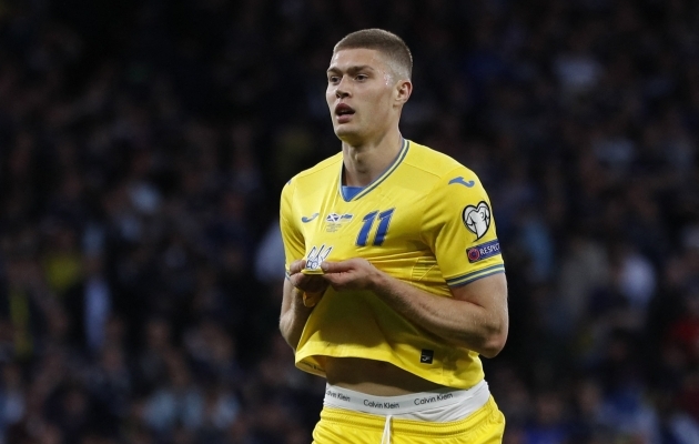 EM-il Ukraina eest tähtsa värava löönud ründaja siirdus Hispaania kõrgliigasse