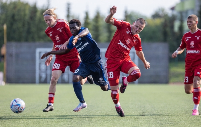 VAATA JÄRELE: Paide sõidab Laagrist koju kolme punkti ja varasemast hõredama koosseisuga