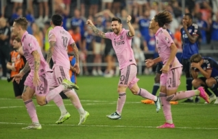 Messi lõi oma MLS-i debüütmängus kaunist kombinatsioonist värava