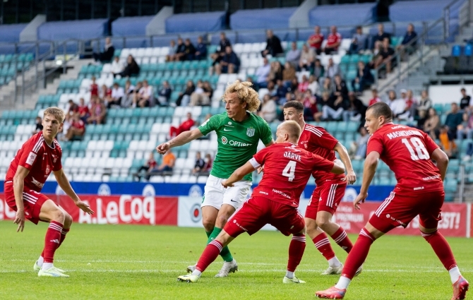 Luup peale | Flora pigistas Harju kivist vee välja vastuolulise võiduväravaga  (galerii!) 