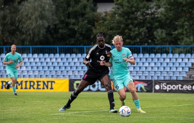 Promise David ja M&auml;rten Pajunurm. Foto: Liisi Troska / jalgpall.ee