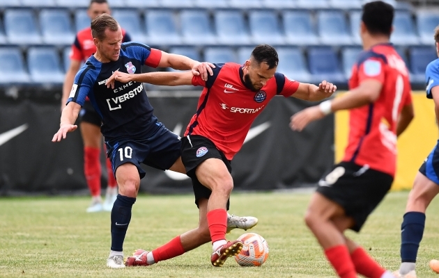 Trans ja Paide ei suutnud paremat v&auml;lja selgitada. Foto: Sergei Stepanov