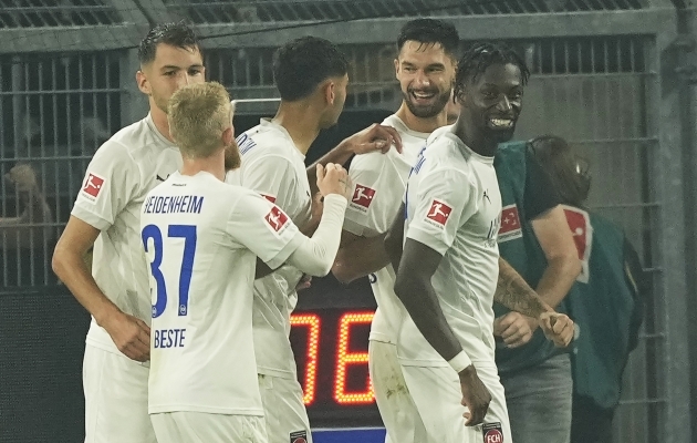 Heidenheim teenis ajaloo esimese Bundesliga punkti 0:2 seisult Dortmundis