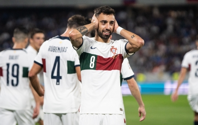 Sünnipäevalapse sära säilitas Portugali perfektse seeria, Läti sai kõva keretäie