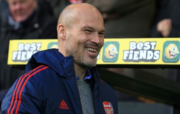 Freddie Ljungberg on Arsenali ajast tuttav kahe eestlasega. Foto: Scanpix / AFP / Lindsey Parnaby