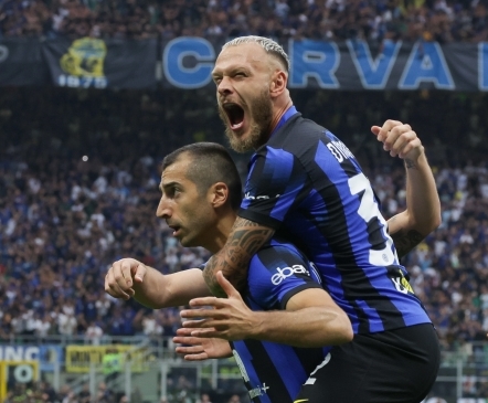 Viis korda ja viis järjest: Inter tampis Milano derbis punamustad maapõhja