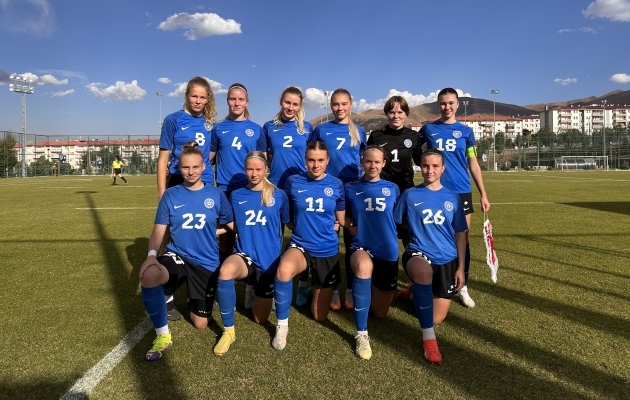 Eesti U19 koondis. Foto: erakogu