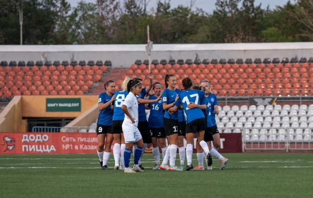Viimane omavaheline kohtumine l&otilde;ppes eestlannade 2:0 v&otilde;iduga. Foto: Liisi Troska / jalgpall.ee