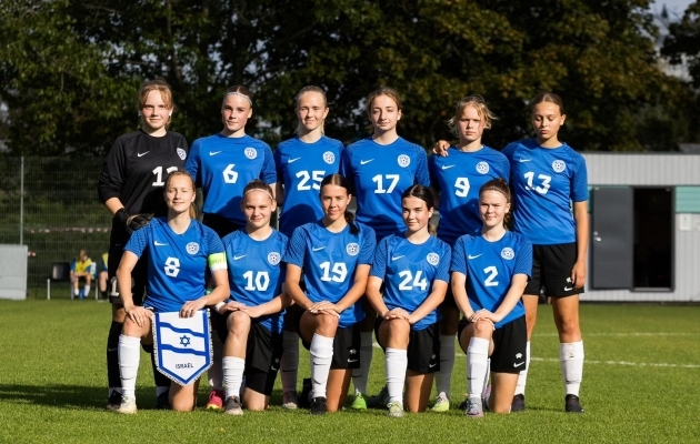 Eesti ja Iisraeli U17 neidude uus mõõduvõtt lõppes vana tulemusega