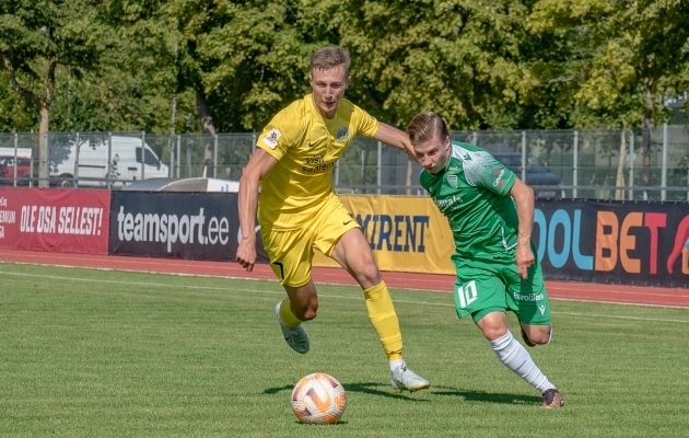 Kolm on kohtu seadus? Levadia treeneritants annab lekkiva kaitsega Kuressaarele lootust