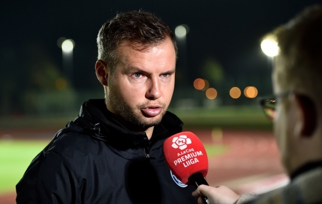 Tammeka peatreener Marti P&auml;hn. Foto: Imre P&uuml;hvel