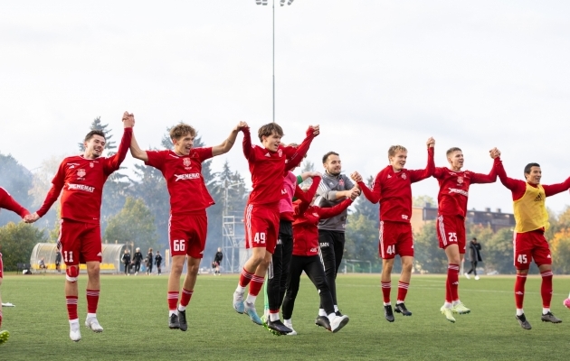 Harju sai Kaljust jagu tulemusega 1:0. Foto: Katariina Peetson / jalgpall.ee