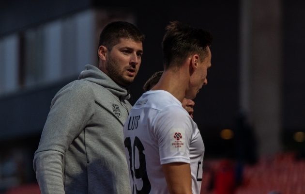 Ivan Stojkovic peab Paidet tugevaks, aga veel mitte tippmeeskonnaks. Foto: Liisi Troska / jalgpall.ee