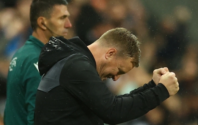 Eddie Howe viis Newcastle'i Unitedi suure võiduni. Foto: Scanpix / Carl Recine / Reuters