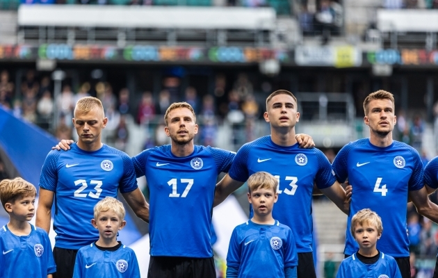 Kas Eesti meestel on põhjust ka mängu järel päid püsti hoida või tullakse taas platsilt ära, nina norus? Foto: Brit Maria Tael