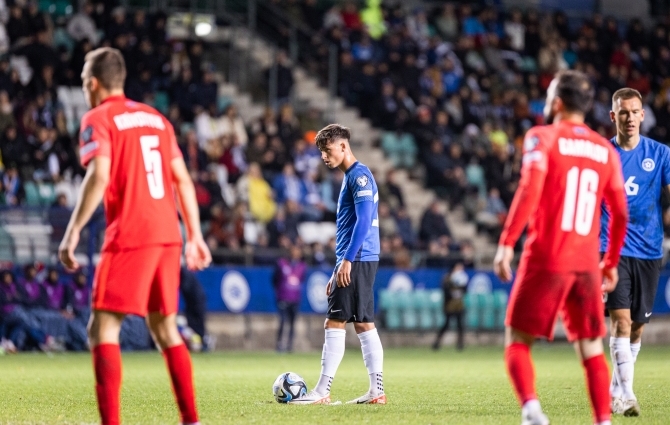 Eesti parim Aserbaidžaani vastu - debütant Martin Vetkal