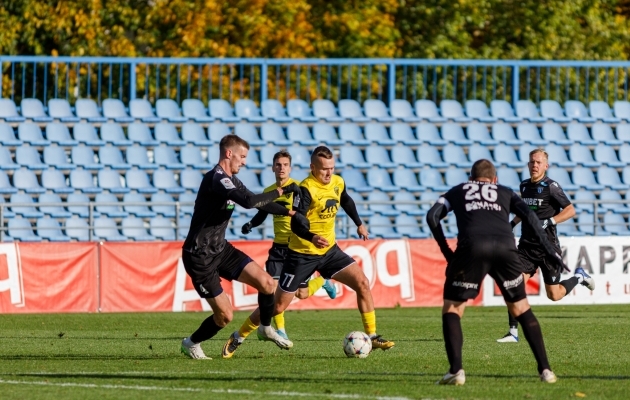 Kalev taltsutas Vaprust edukalt. Foto: Oliver Tsupsman