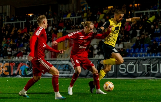 Vapruse ja Harju vastasseis tabamusi ei toonud. Foto: Svetlana T&scaron;ižova