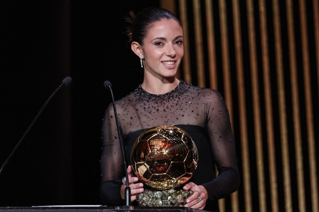 Aitana Bonmati võitis Ballon d'Ori esmakordselt. Foto: Scanpix / AFP / Franck Fife