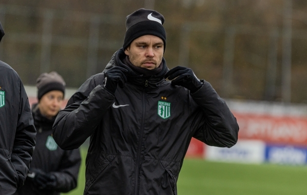 FC Flora peatreener Jürgen Henn. Foto: Katariina Peetson / jalgpall.ee