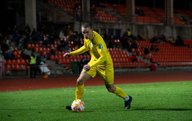 Otto-Robert Lipp kurvastas Tartut. Foto: Liisi Troska / jalgpall.ee