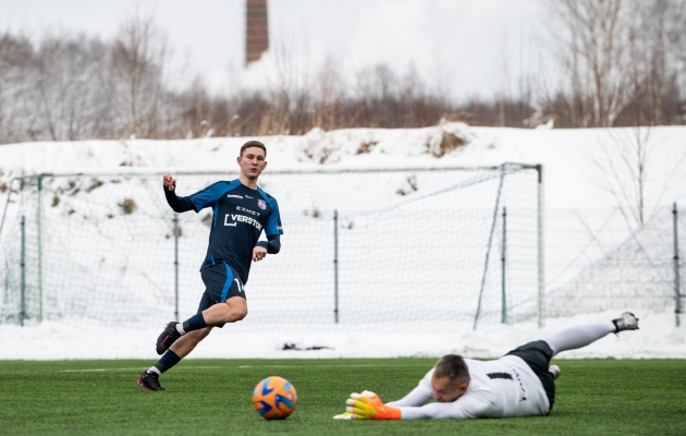 Paide ja Transi kohtumine t&auml;navu m&auml;rtsis. Foto: Liisi Troska / jalgpall.ee