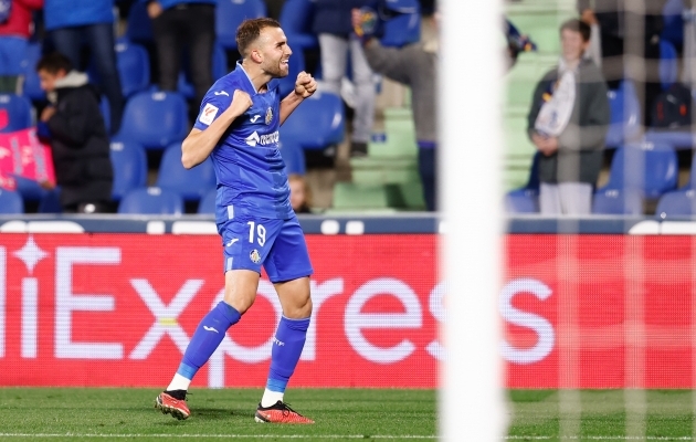Getafe sai viigiseeriast lahti, kuigi kapten võttis avapoolajal punase