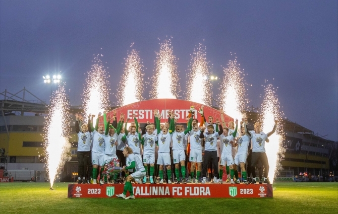 VAATA JA LOE JÄRELE: Flora võitis meistritiitli ja Levadia kinkis 90+6. minutil Kalevile pronksi
