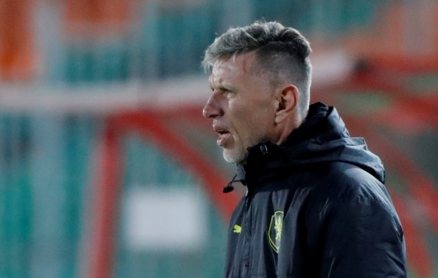 2021. aastal Eestile 0:2 ja 2:6 kaotused kinkinud Jaroslav Šilhavy ei jätka Tšehhi koondise juhendajana. Foto: Scanpix / Evgenia Novoženina / Reuters