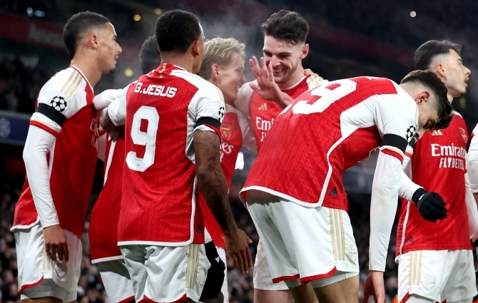 LOE JÄRELE: Arsenal lõi Lensile kuueka, edasipääsu kindlustas ka PSV