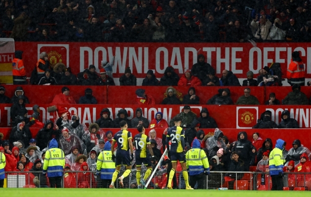 Bournemouth pani Man Unitedi paika. Foto: Scanpix / Molly Darlington / Reuters